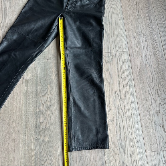 Armani exchange genuine, leather pants - Picture 6 of 10